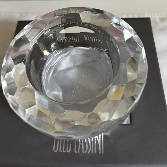 Rosenthal Crystal Cassini Votive Holder, New in Box - Picture 3 of 5